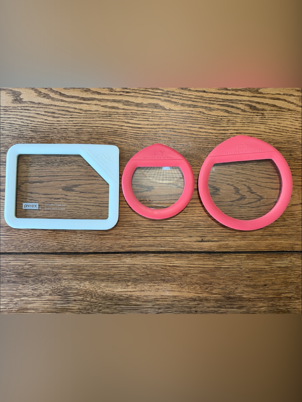 Pyrex Silicone Glass Replacement Lids